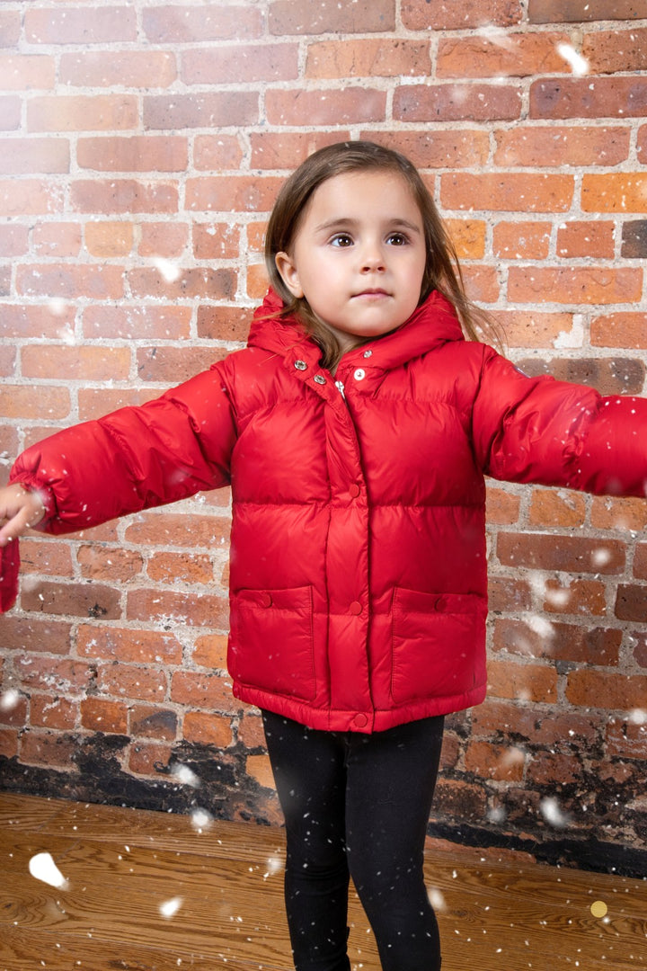 F25-5032R-QUINCY ENFANT DOWN JACKET-Red