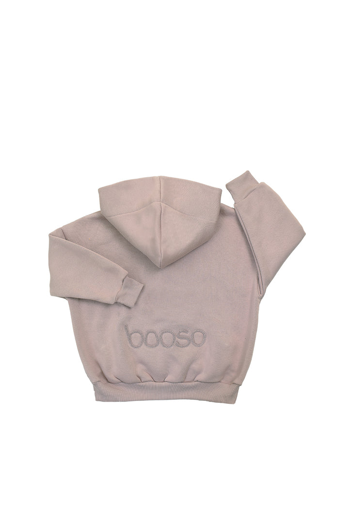 WARM ZIP HOODIE-Pink