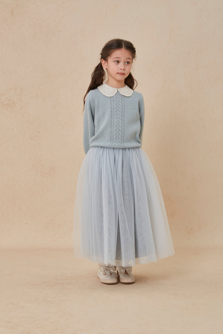 Selene Pullover Dusty Blue