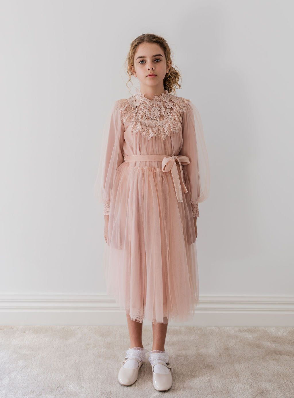 tulle babydoll dress Pink Baby Doll Sleeve Mini Byron & Barclay and more! PETITE AMALIE IVORY LACE APPLIQUE