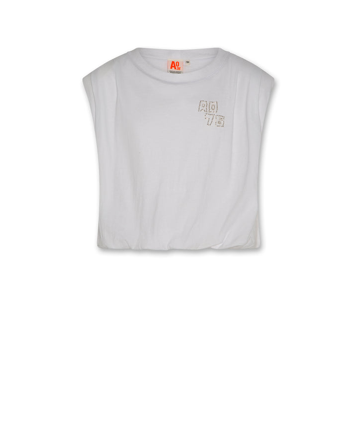 ELLE T-SHIRT PEARLS OL WHITE