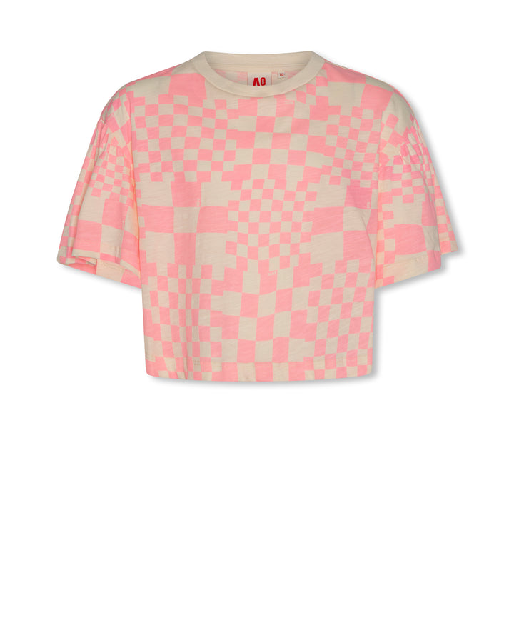 ARBI T-SHIRT CUBE SOFT PINK