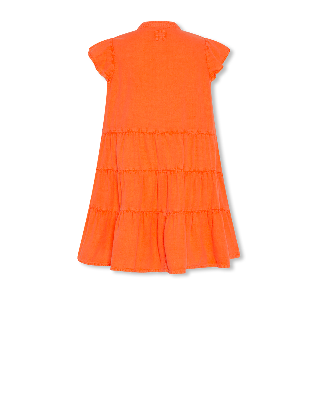 LUZ DRESS JEAN FLUO ORANGE