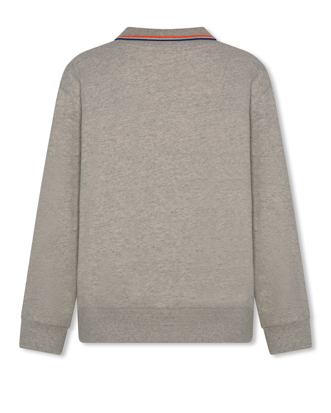 EMILIANO POLOSWEATER LOGO OL GREY MELANGE