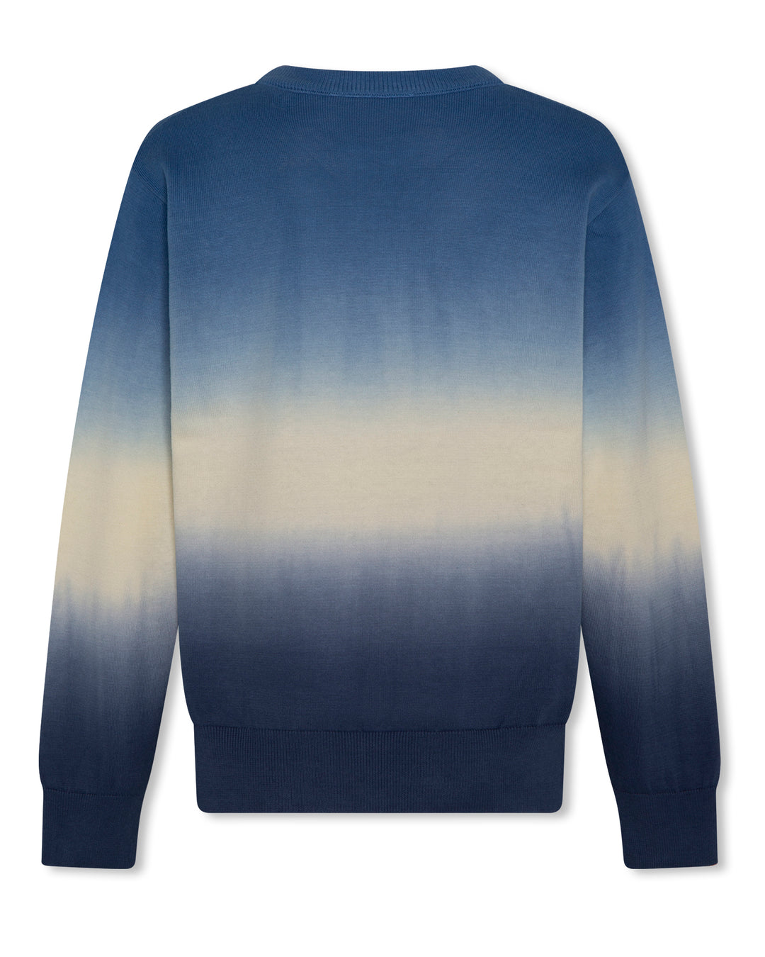 AKAN C-NECK DEGRADE STONE BLUE