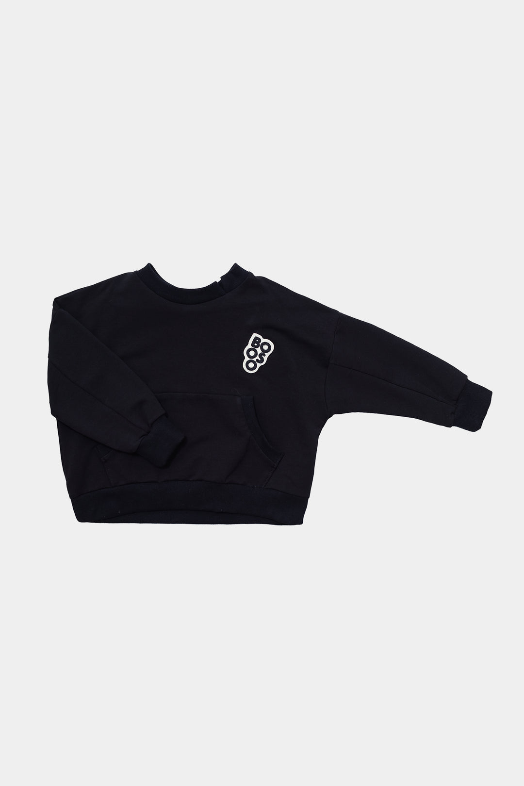 124 Bluza POCKET SWEATSHIRT - BLACK