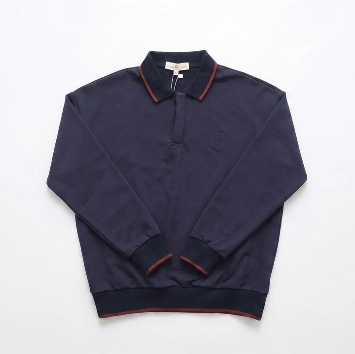 1404 Boy Sweatshirt Polo - Aviator Blue