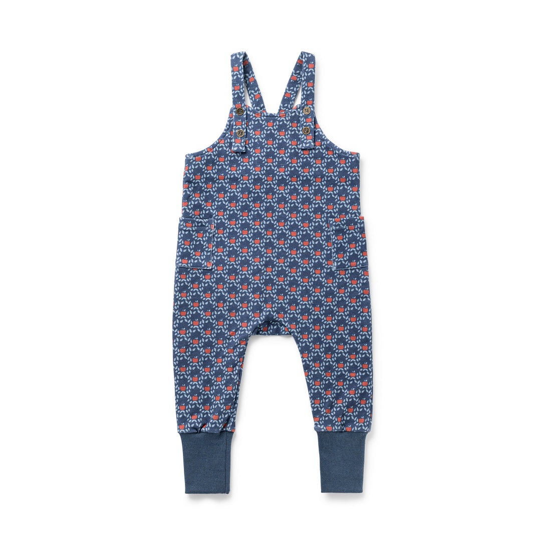 1409 Girl Overalls - Apple
