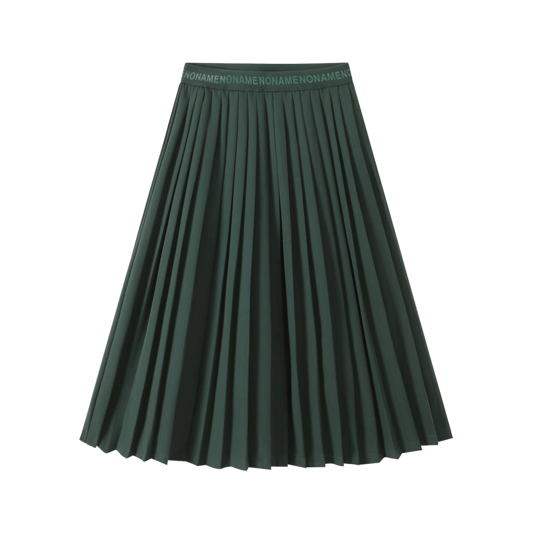 NO-414SG Long Skirt - GREEN
