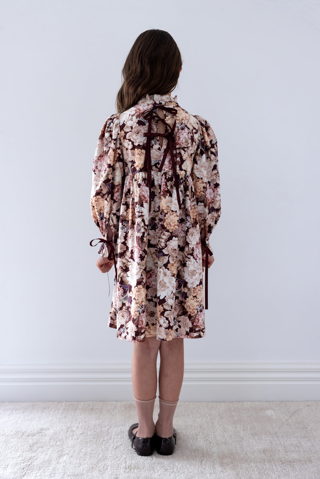 1477 Winter Bloom Cord Dress - Winter Bloom