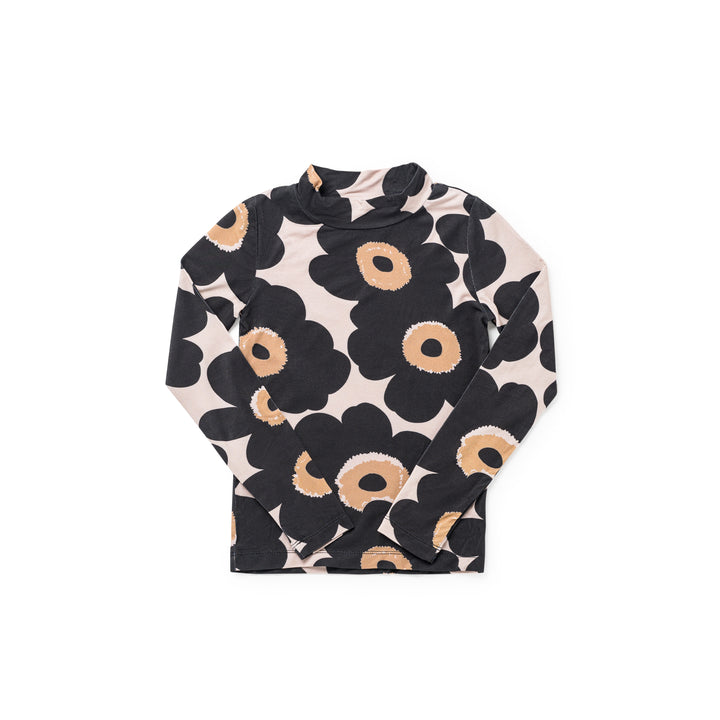 1503 Mockneck - Poppy Print