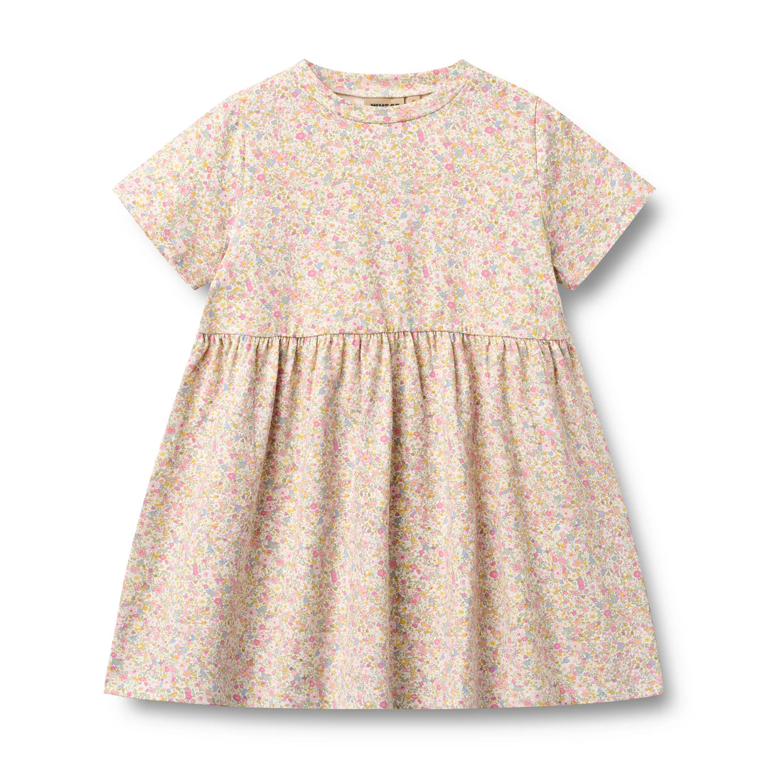 Jersey Dress Anna 1561-180 Blush Flower Meadow 5y Jersey Dress Anna 1561-180 Blush Flower Meadow 5y
