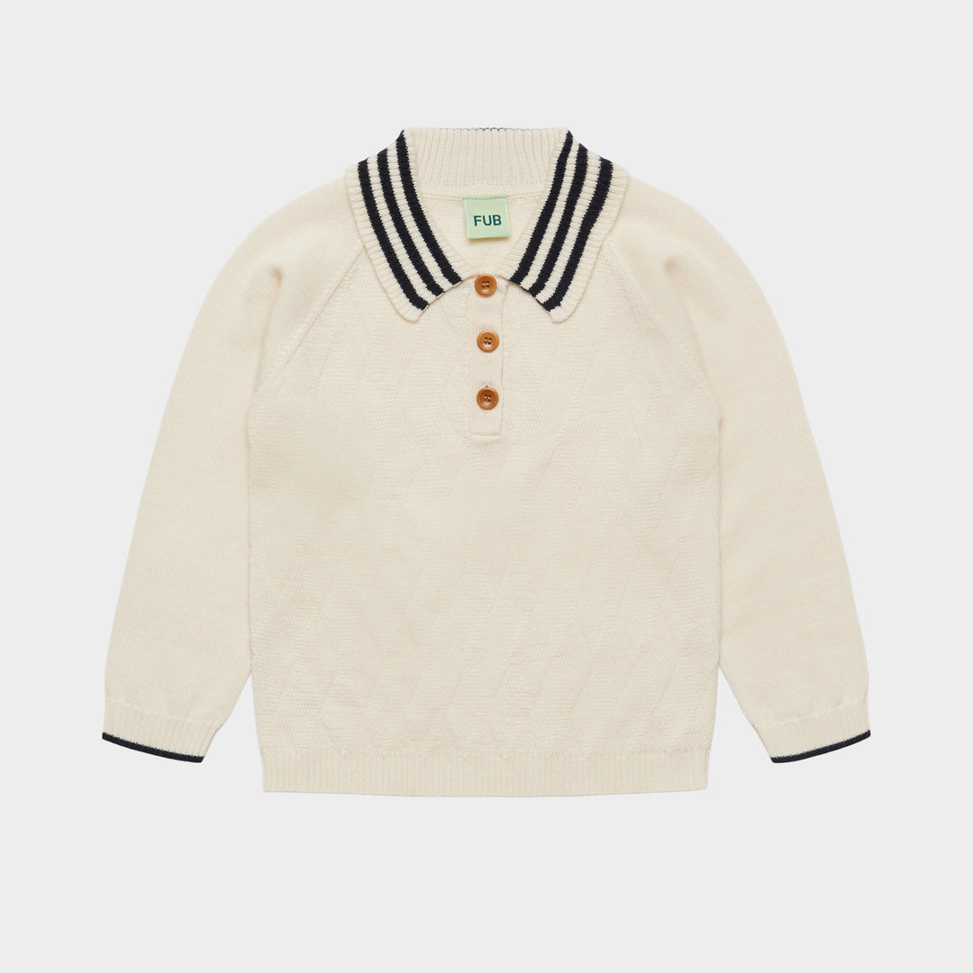1826 HARLEKIN POLO - ECRU