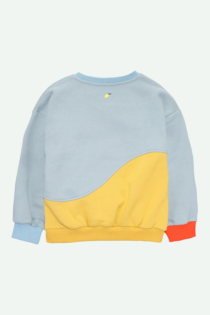 1828 110 Sweater - Zissou Blue/Reed Green