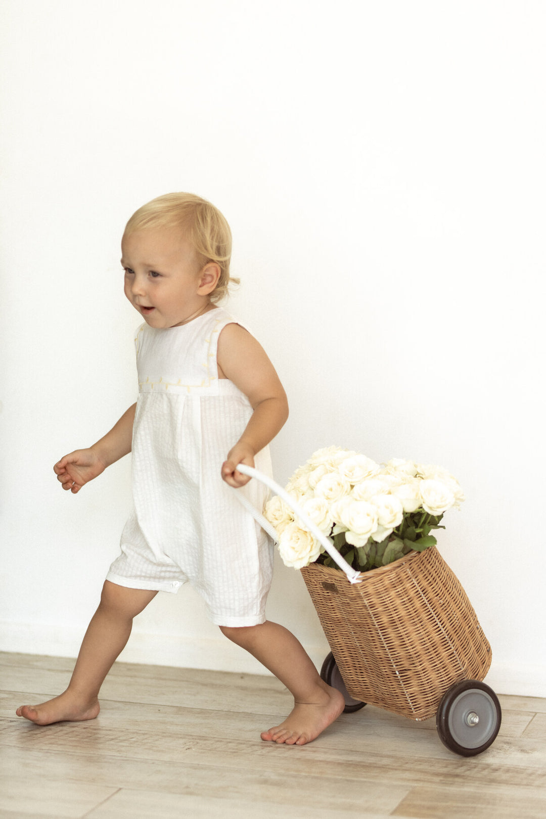BBB236 BIB BABY ROMPER-WHITE LEMON