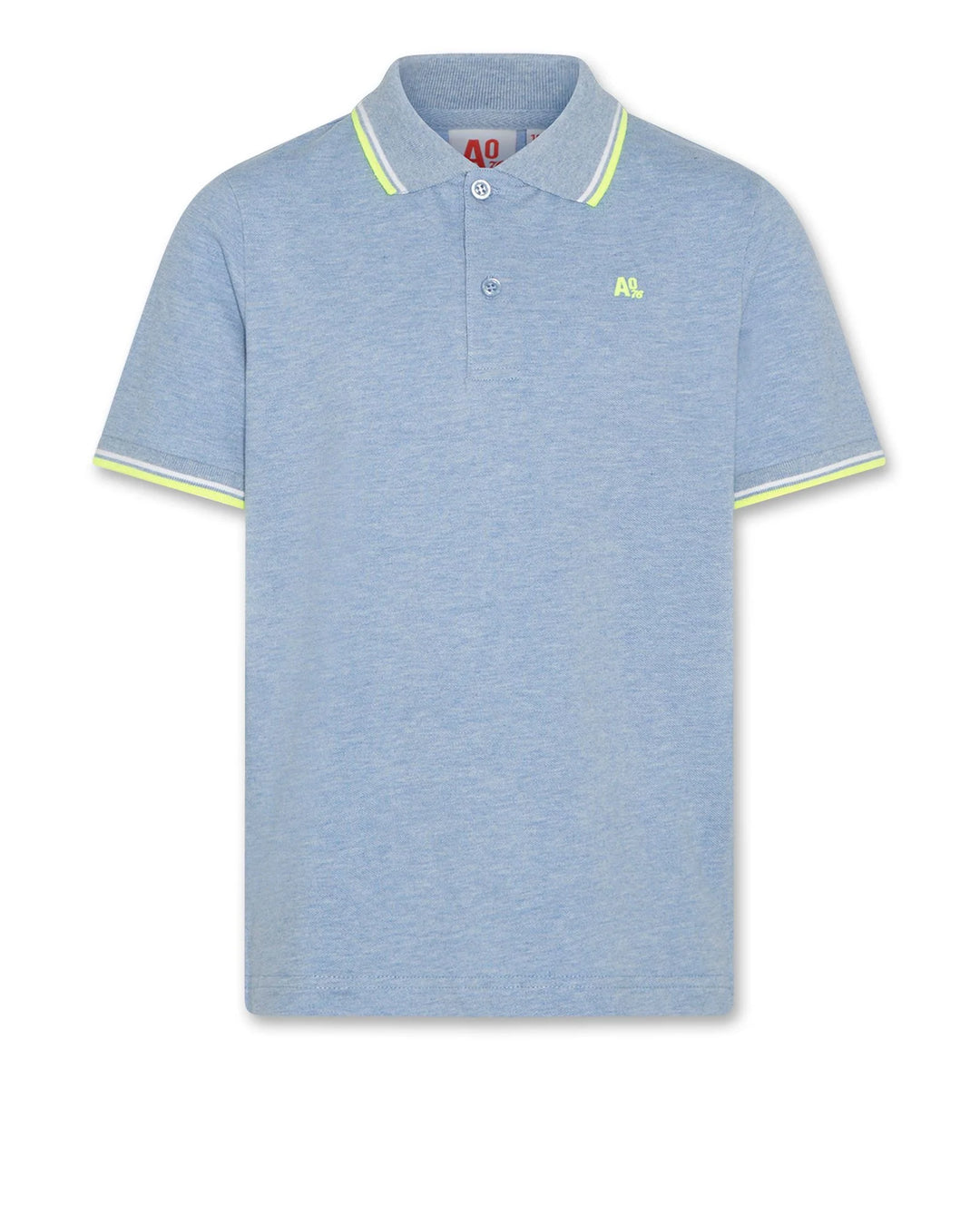 125-2020-161-carter polo t-shirt-Heather Blue