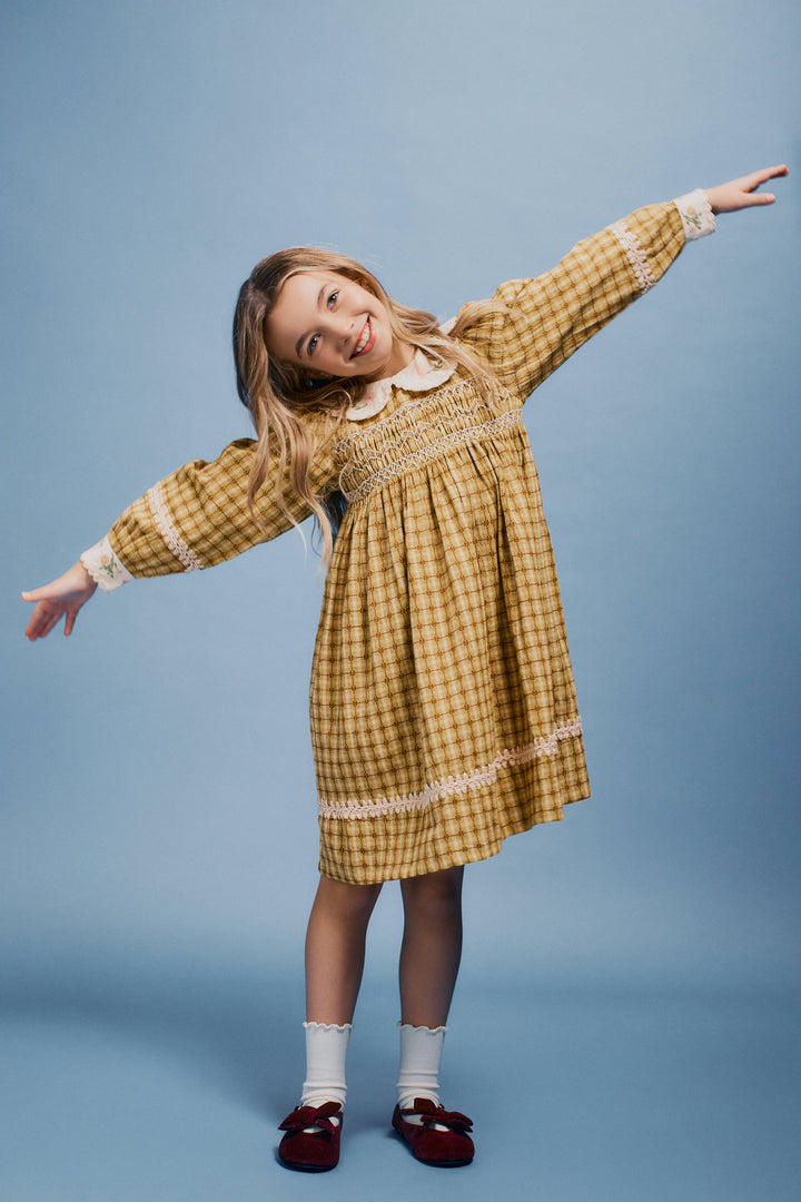 Saphira Dress - Nostalgic Green
