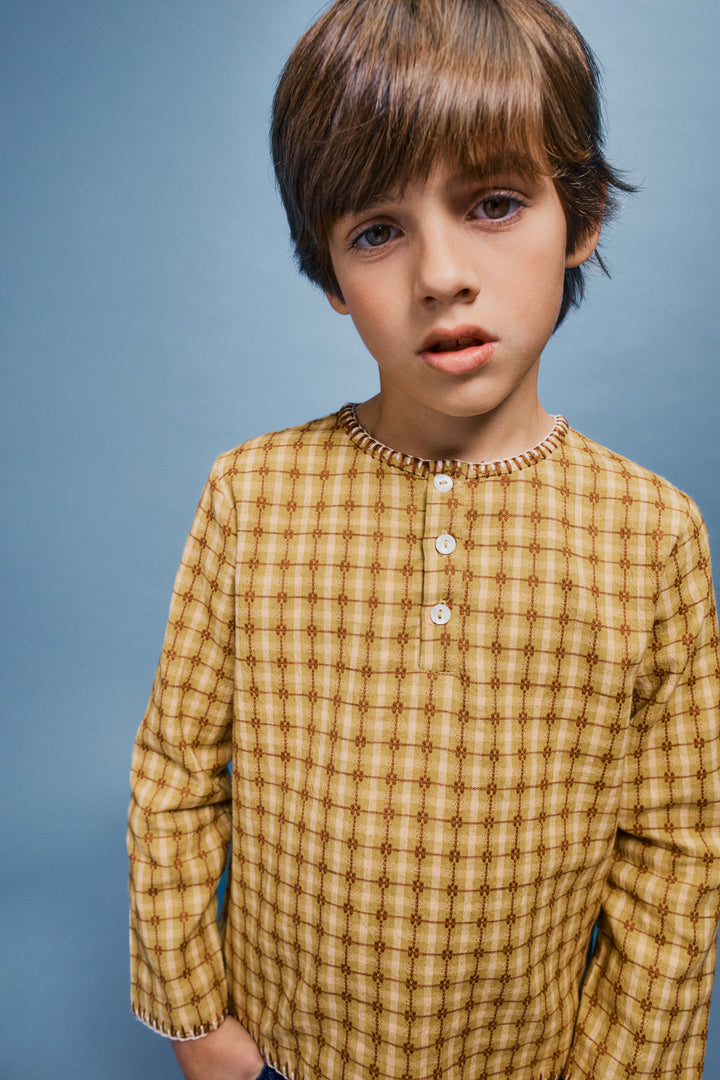 Sebastien Shirt - Nostalgic Green