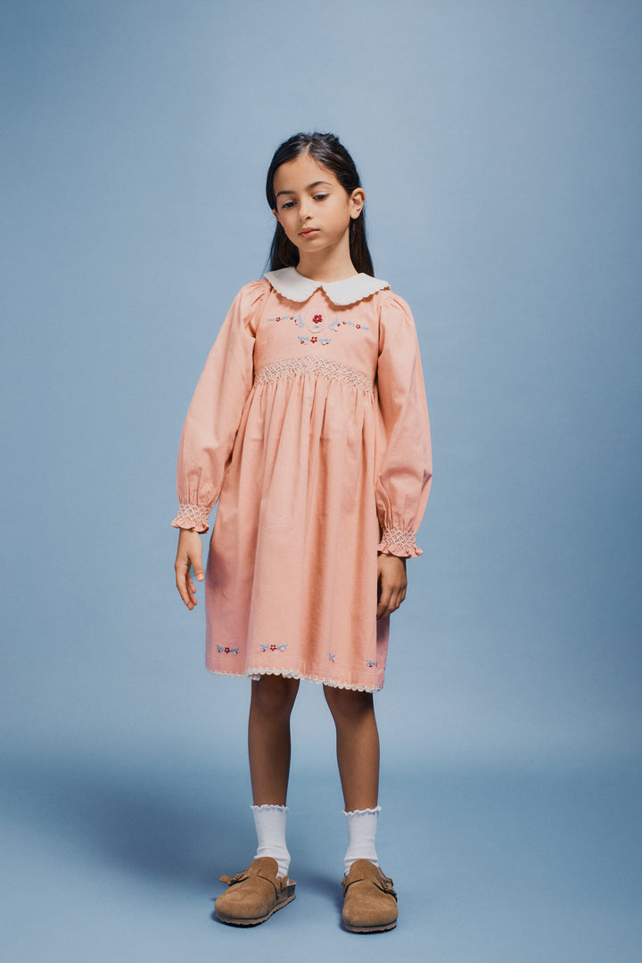 Margot Dress - Dusty Rose