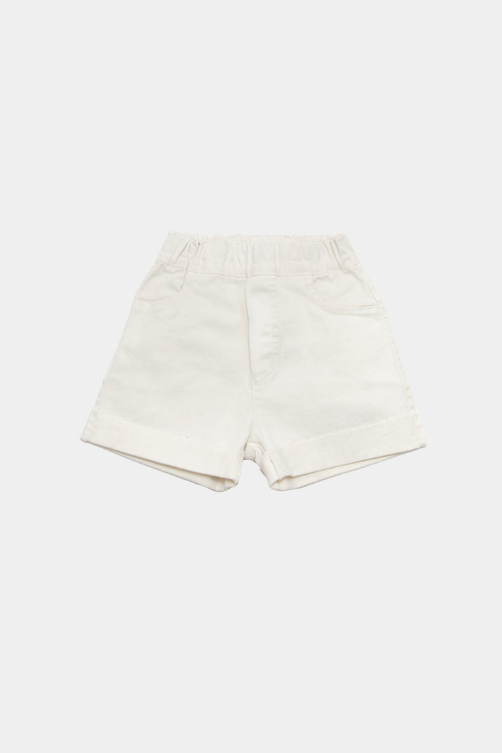 206 JEANS SHORTS - IVORY