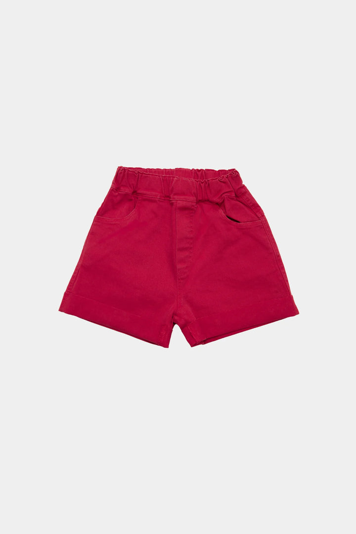 207 JEANS SHORTS - RED