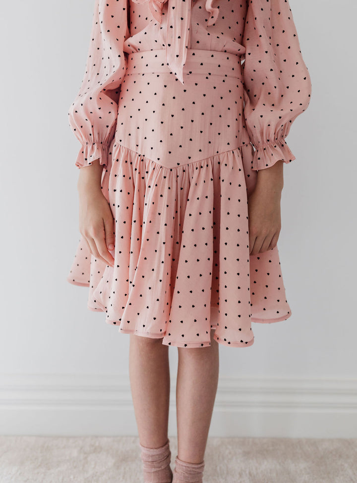 3123-Amelie Skirt-Rose Pink