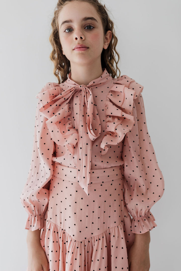3123-Amelie Skirt-Rose Pink