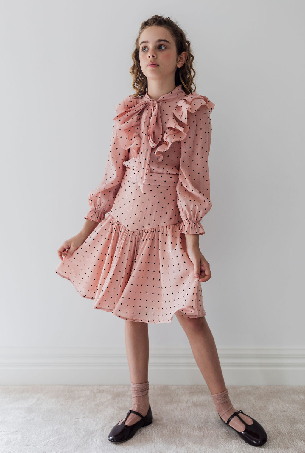 3123-Amelie Skirt-Rose Pink