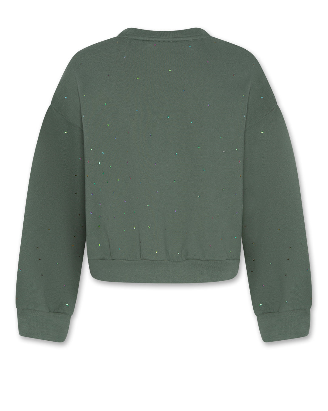 1124304 NOEMI SWEATER STRASS - FOREST