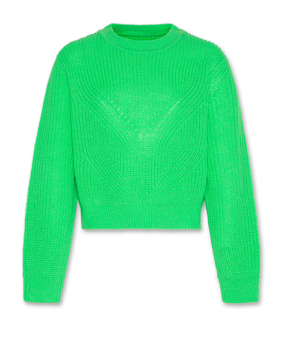 1236700 CHOC C-NECK - FLUO GREEN