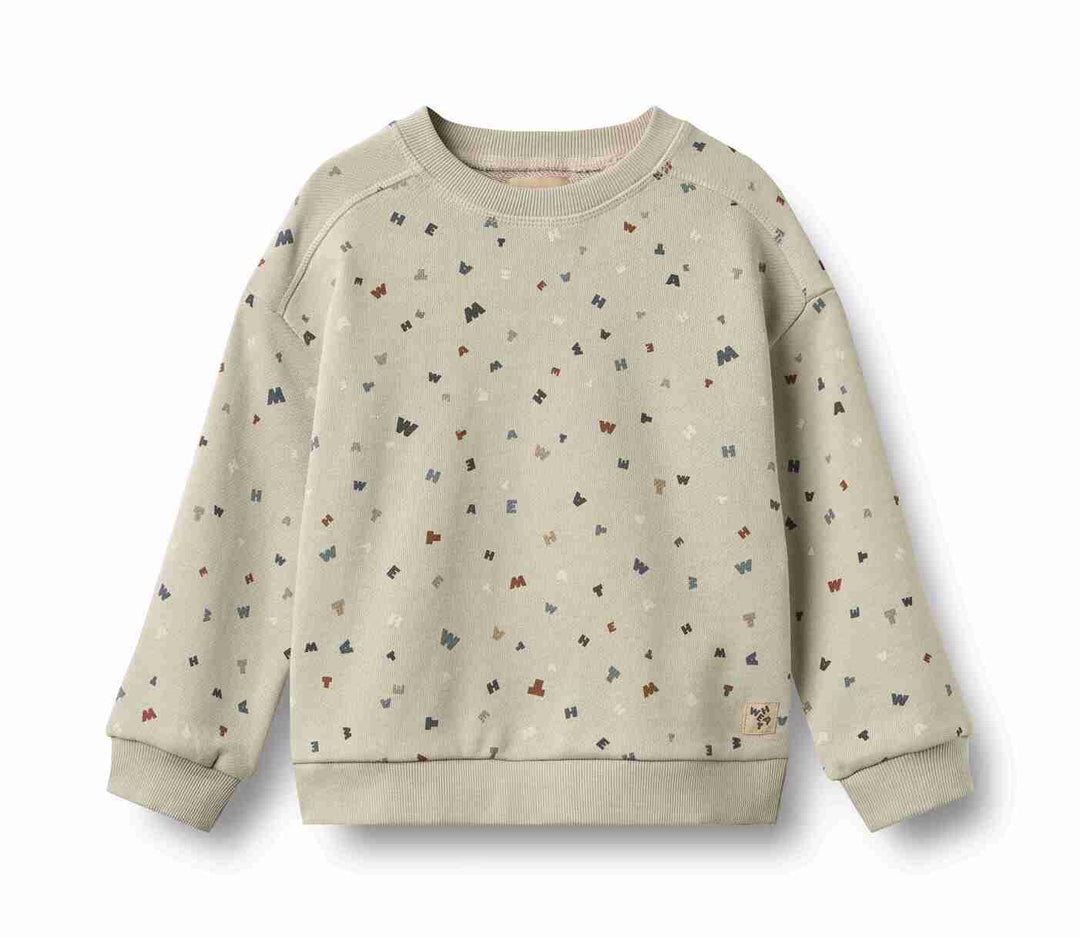 2356-624 SWEATSHIRT L/S SANDRO - NAVY BLUE CHECK