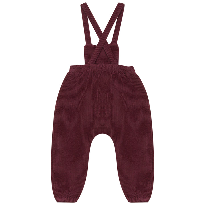 2503CR-BB GIRL ROMPER-CRANBERRY