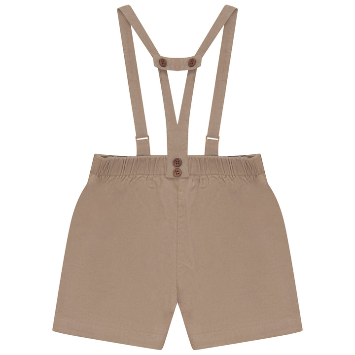 2514CA-BOY CORDUROY SHORTS-CAMEL
