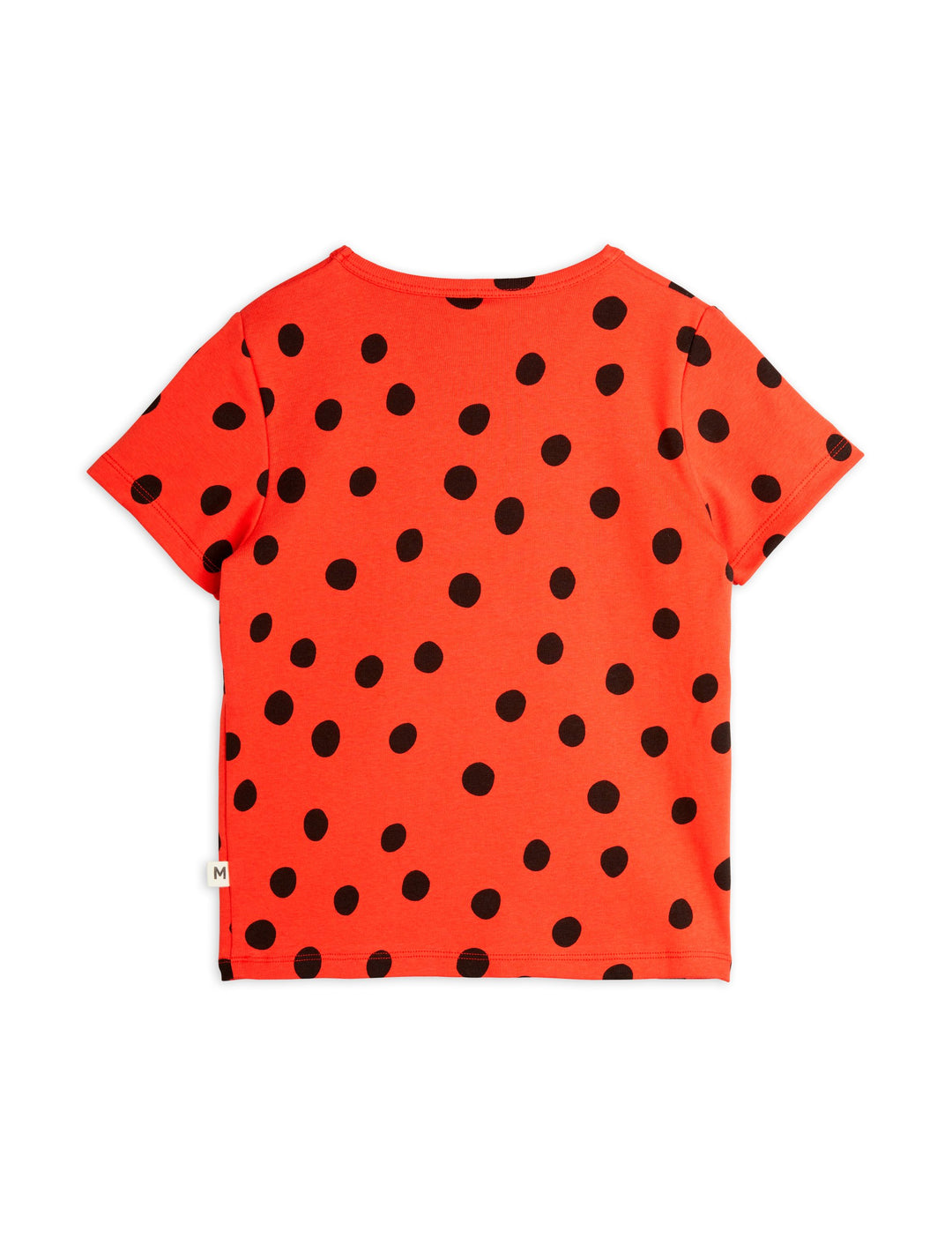 DOTS AOP SS TEE-Red