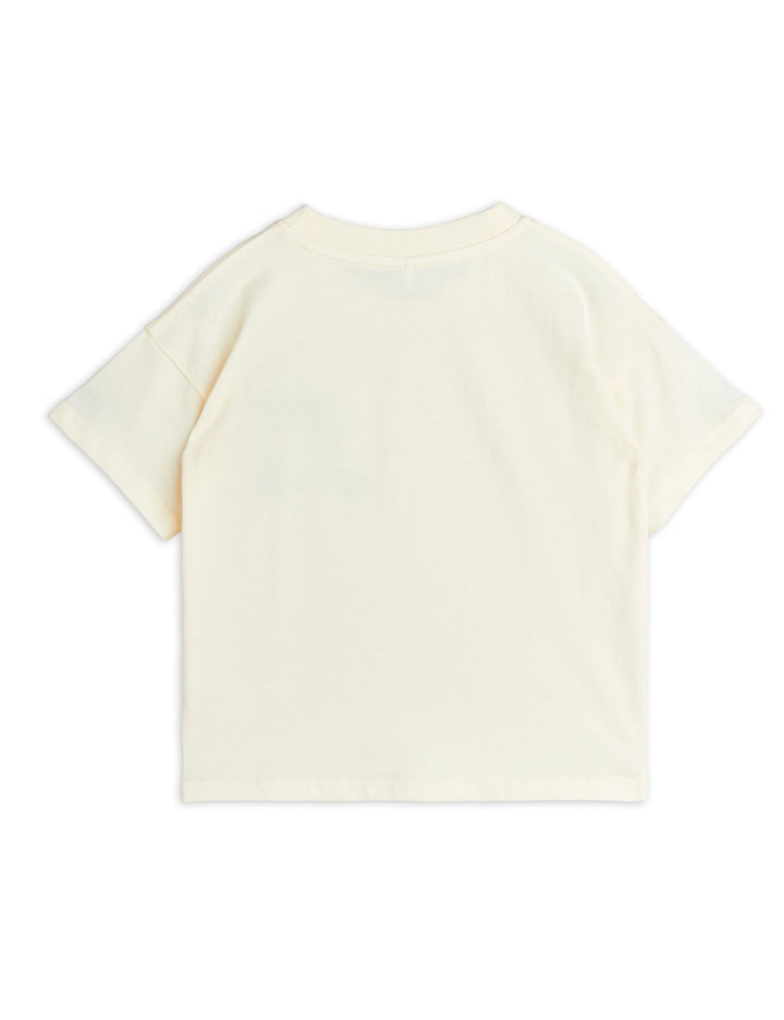 NOTE CHENILLE SS TEE-Off White