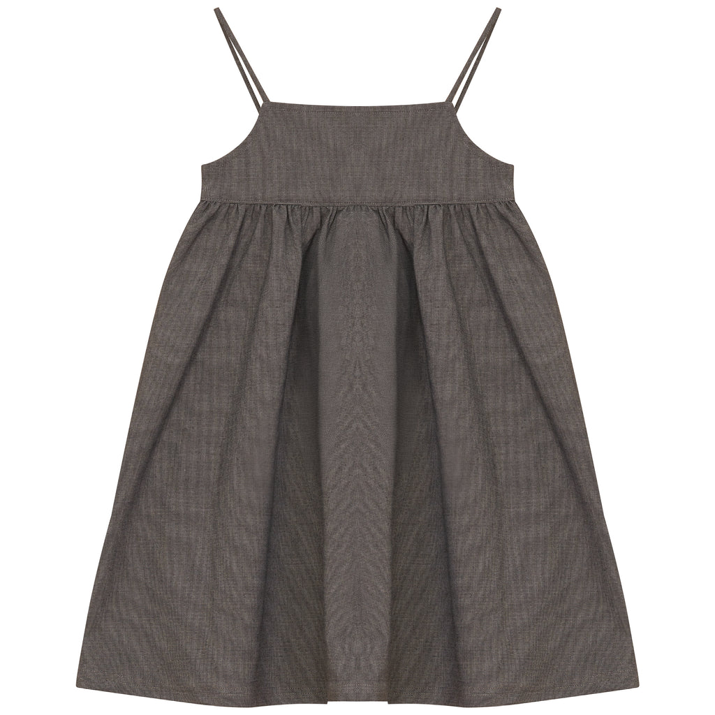 THE TOE Leopold Tweed Dress brown S THE TOE Leopold Tweed