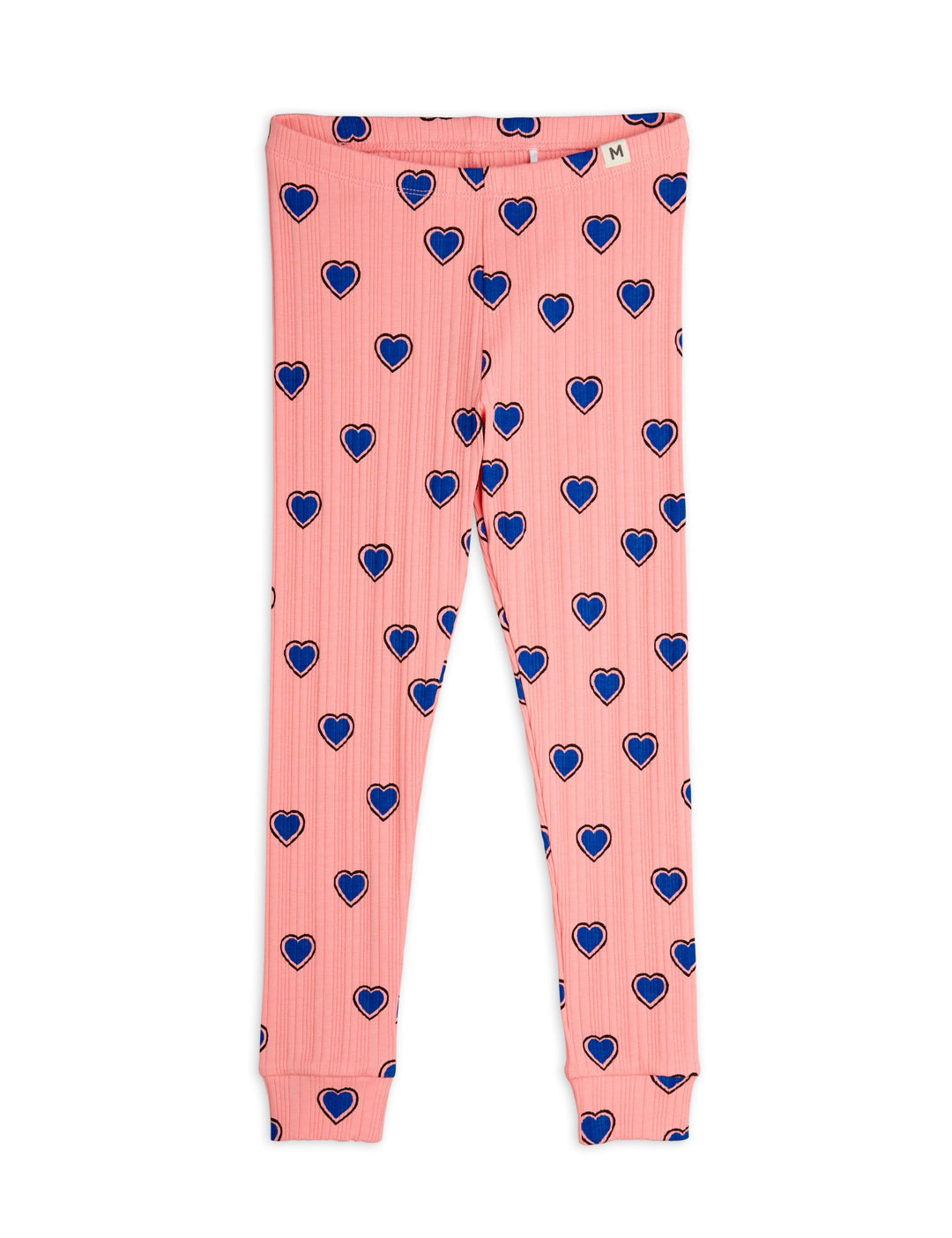 OUTLINED HEARTS AOP LEGGINGS-Pink