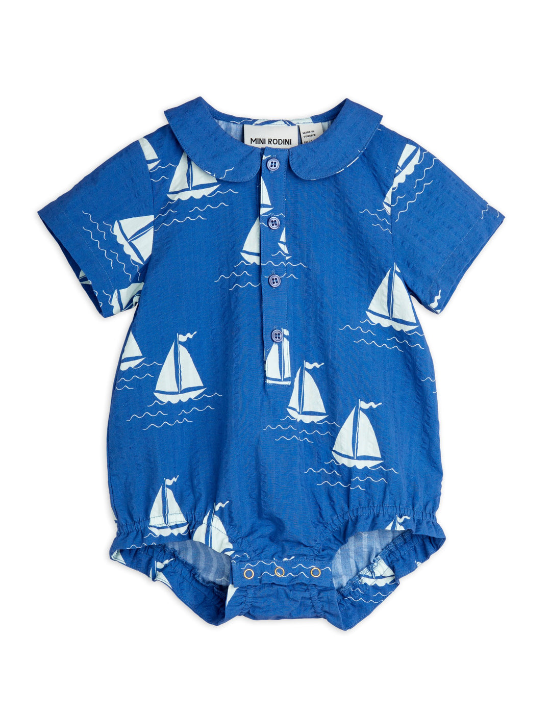 SAILING BOATS AOP WOVEN BODY-Blue