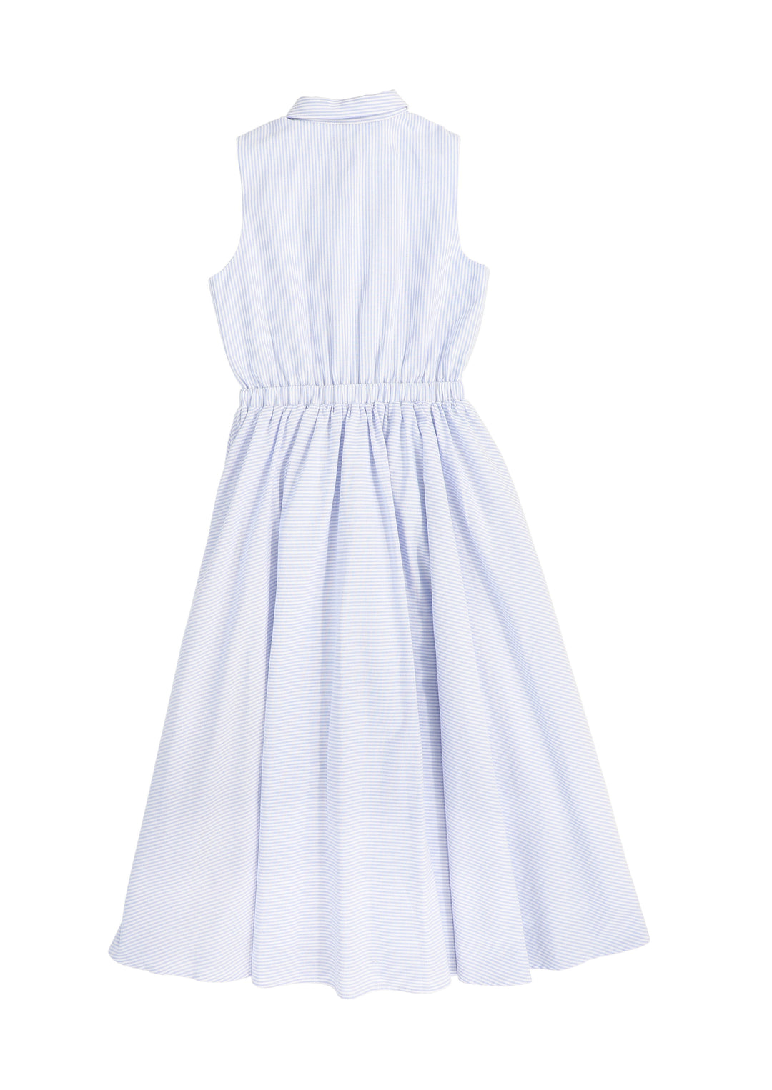 C-25680-Stripe Logo Collar Jumper Blue