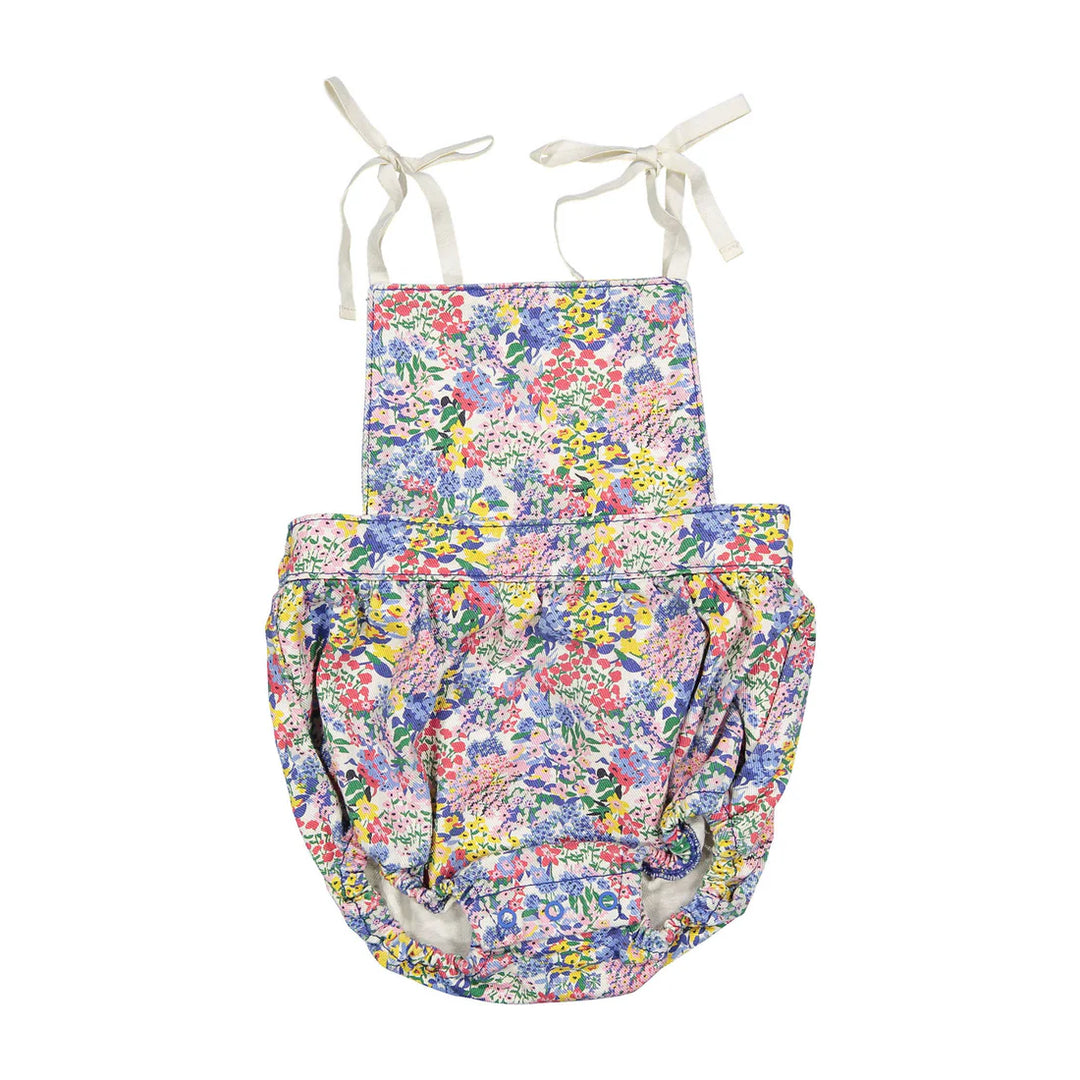 Lily Baby Romper -Verbena Print