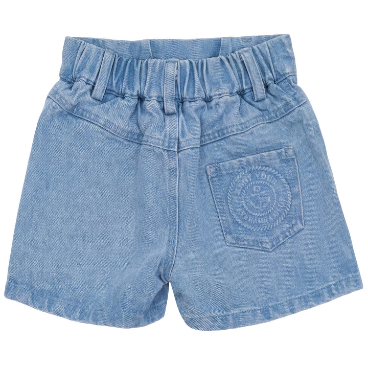 PREORDER 2605-BOY NAUTICAL BERMUDAS-DENIM BLUE