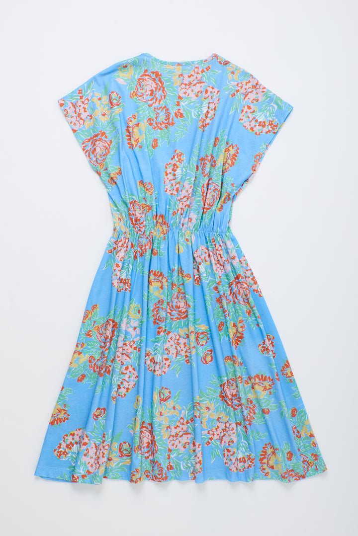 26101311 (Vintage Flowers Dress Blue)