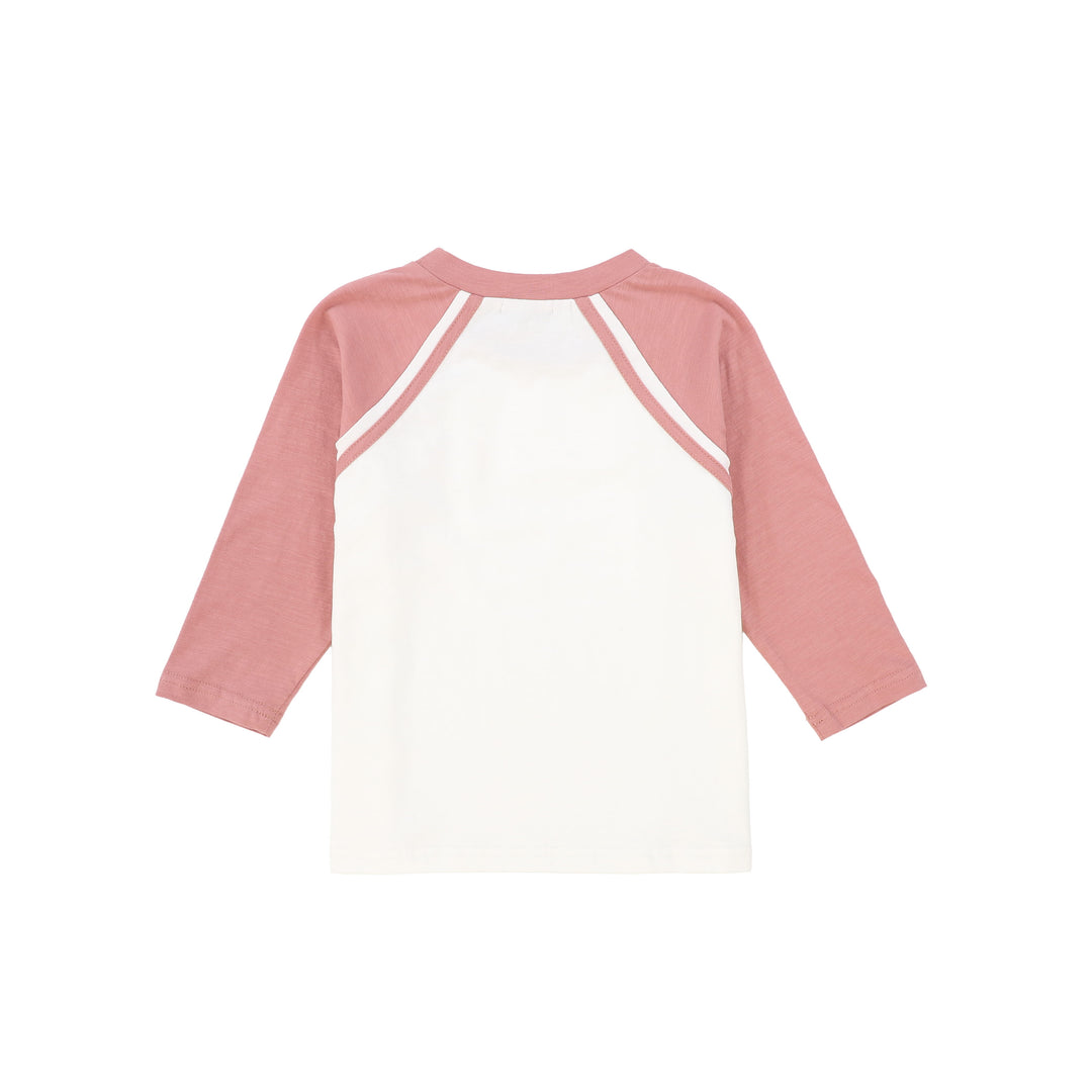 C-26151-Raglan Logo T-shirt Mauve