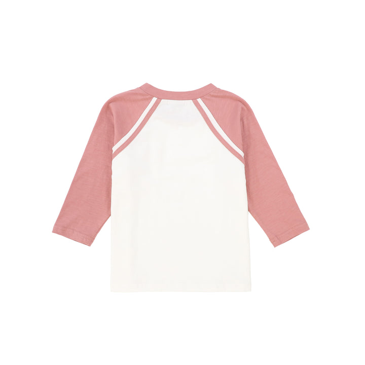 C-26151-Raglan Logo T-shirt Mauve