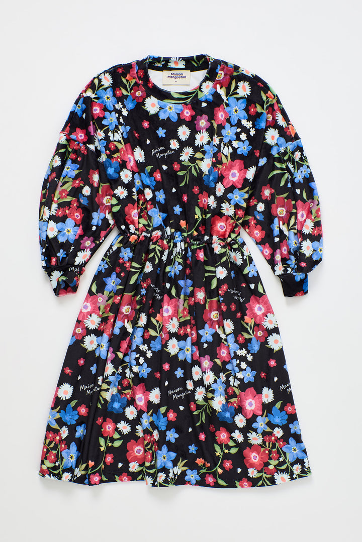 26201322 FLORECITAS EMBROIDERY DRESS BLACK