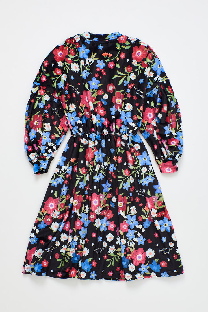 26201322 FLORECITAS EMBROIDERY DRESS BLACK