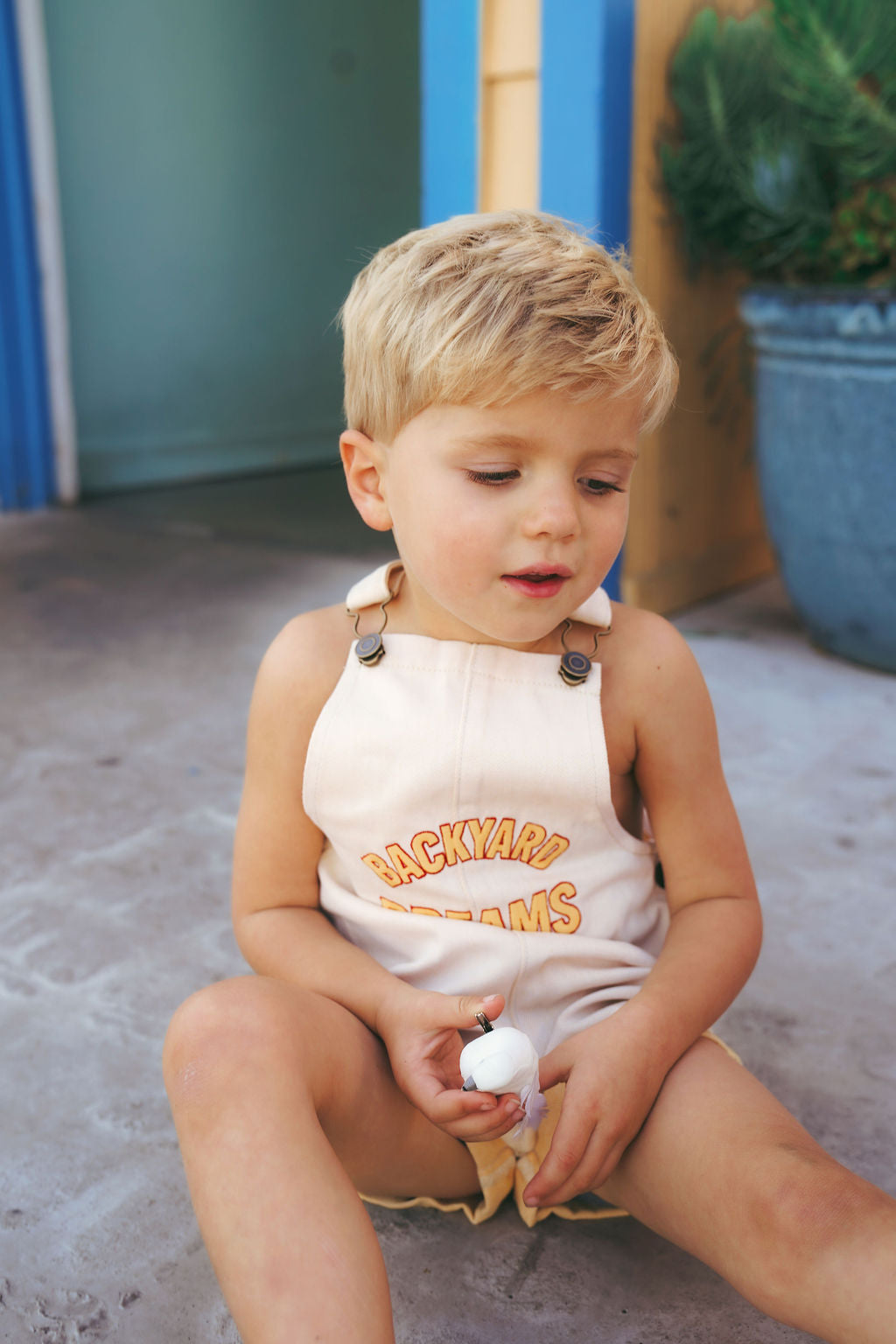 PREORDER 2625-BB BOY ROMPER-BERRY