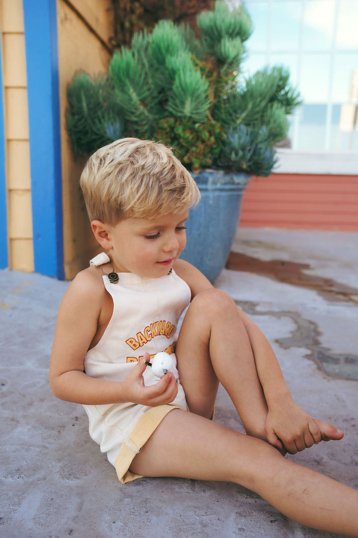 PREORDER 2625-BB BOY ROMPER-BERRY