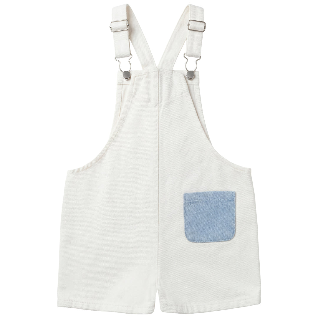 PREORDER 2625-BB BOY GOLF ROMPER-WHITE