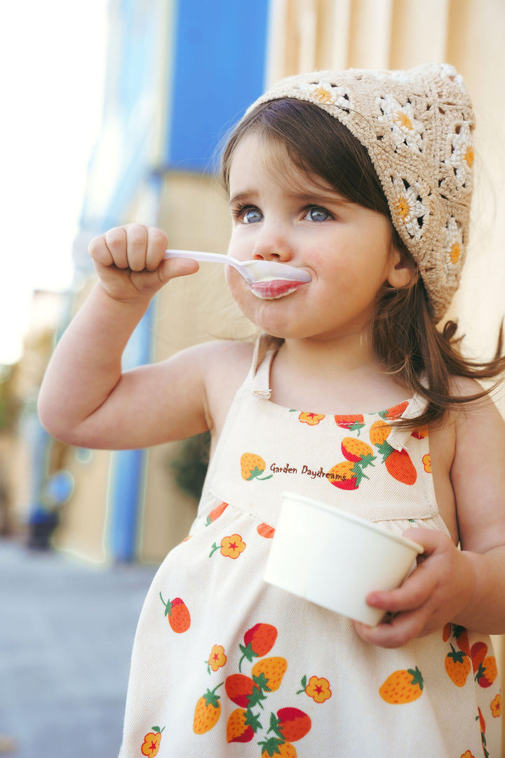 PREORDER 2626-BB GIRL STRAWBERRY ROMPER